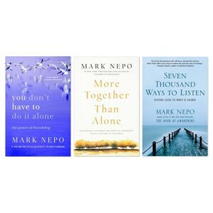 Mark Nepo Connection & Community 3-Book Complete Bundle Set